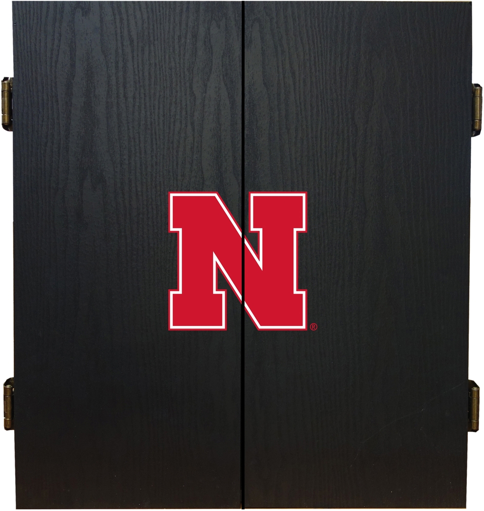 University of Nebraska Black Dartboard Set - Thumbnail - Image 3