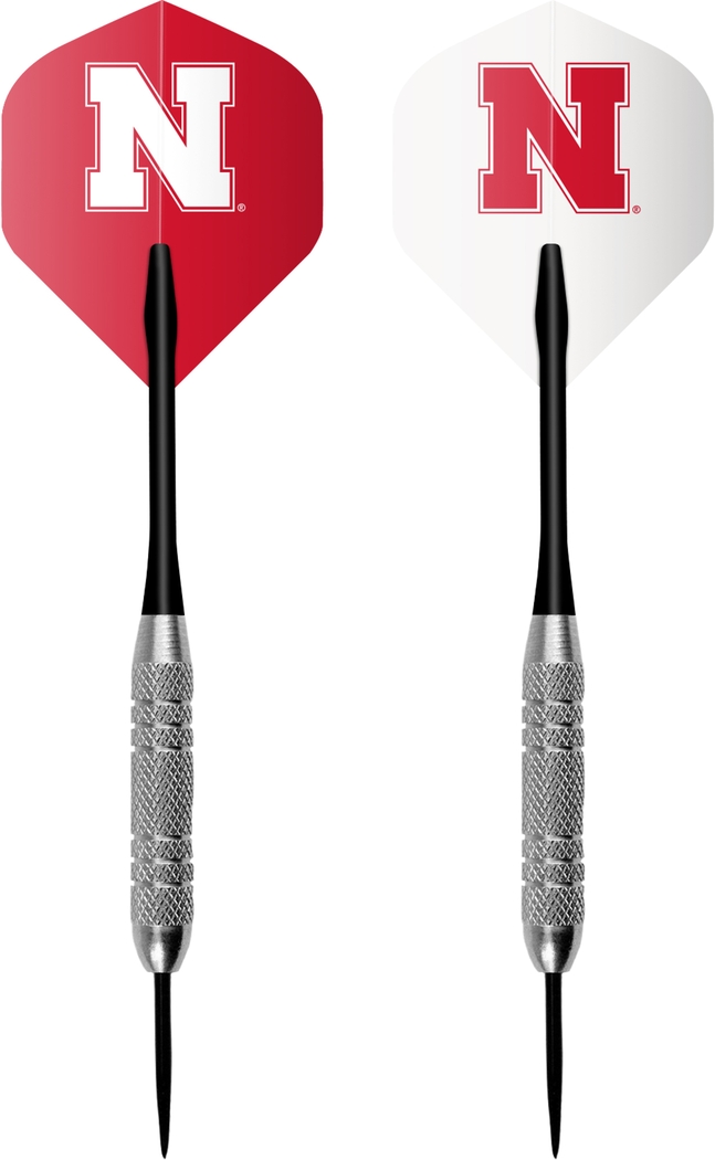 University of Nebraska Black Dartboard Set - Thumbnail - Image 6