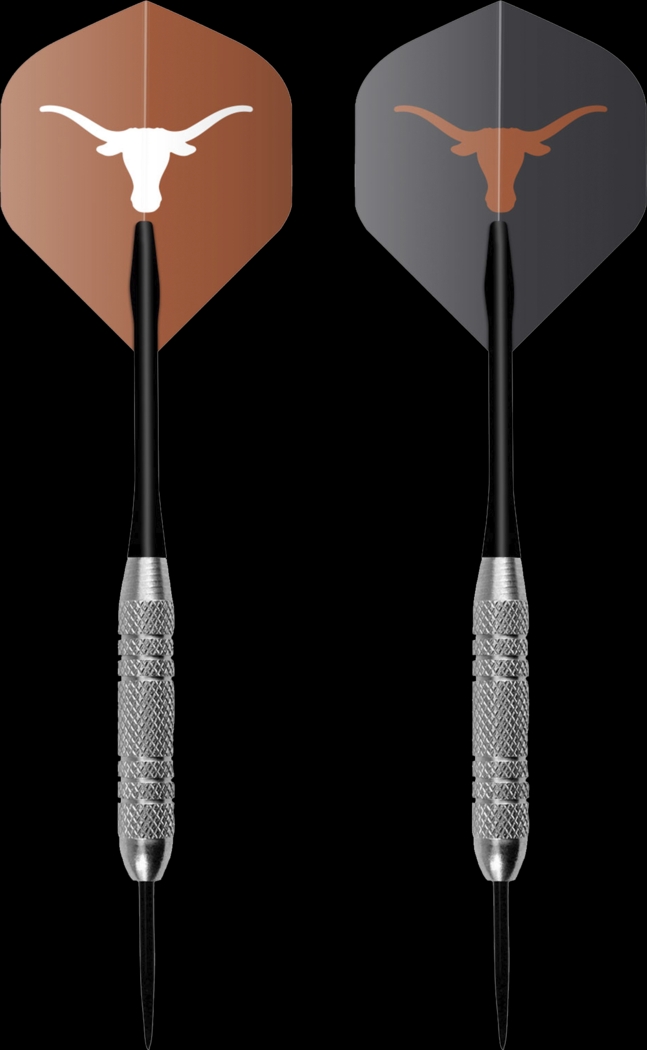 University of Texas Black Dartboard Set - Thumbnail - Image 4