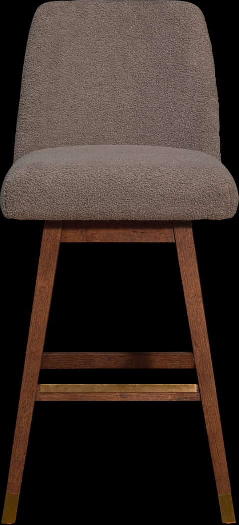 Fanshawe Brown Swivel Barstool - Thumbnail - Image 3