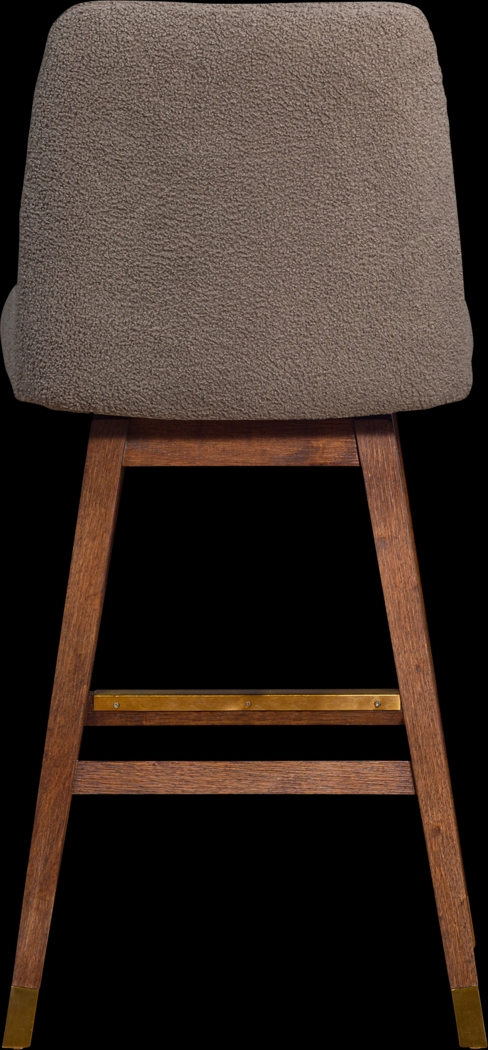 Fanshawe Brown Swivel Barstool - Thumbnail - Image 6