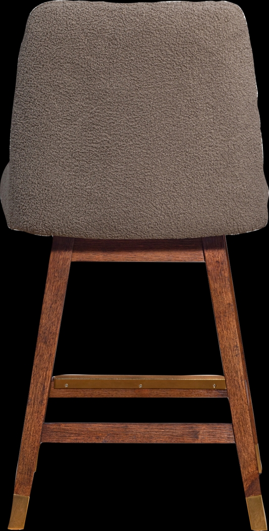 Fanshawe Brown Swivel Counter Stool - Thumbnail - Image 6