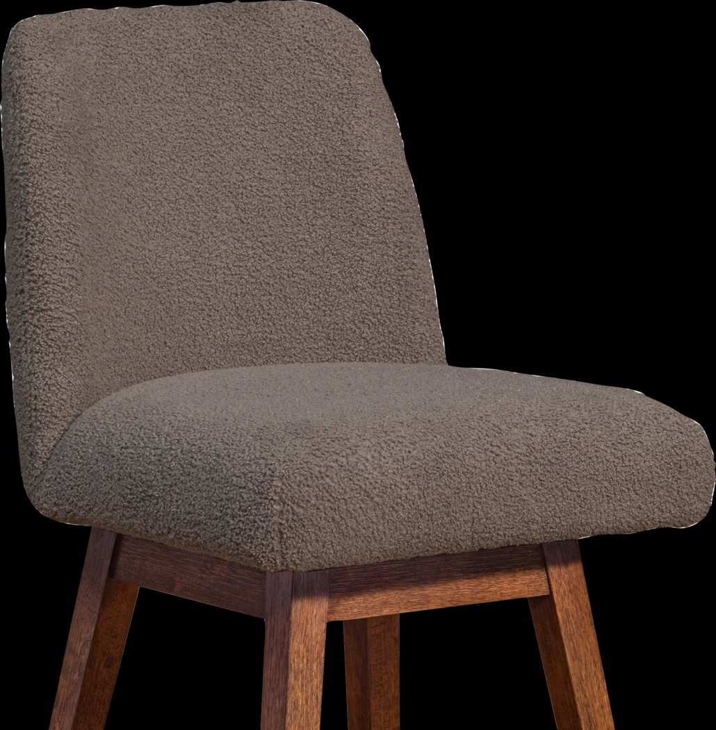 Fanshawe Brown Swivel Counter Stool - Thumbnail - Image 7