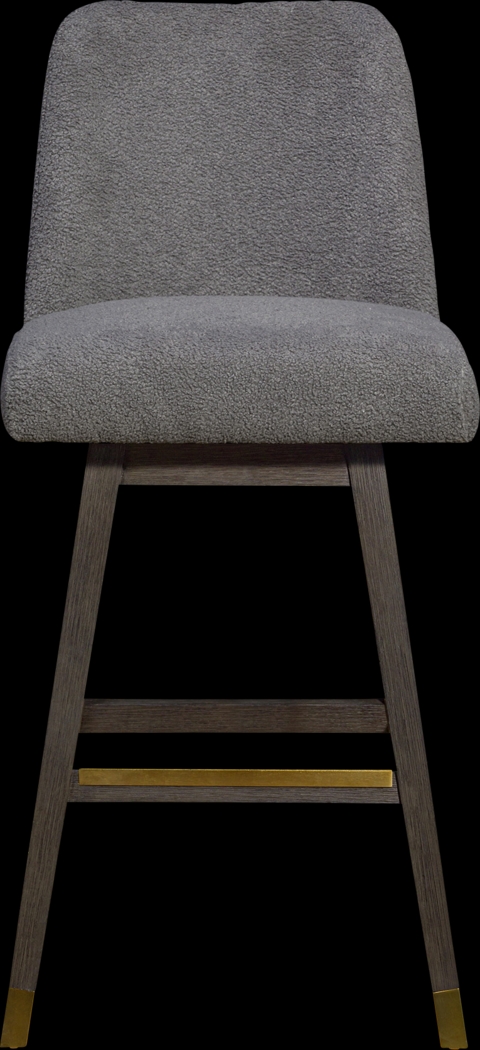 Fanshawe Gray Swivel Barstool - Thumbnail - Image 3