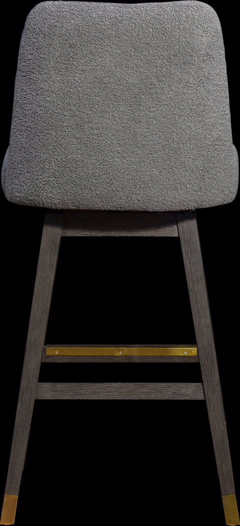 Fanshawe Gray Swivel Barstool - Thumbnail - Image 6