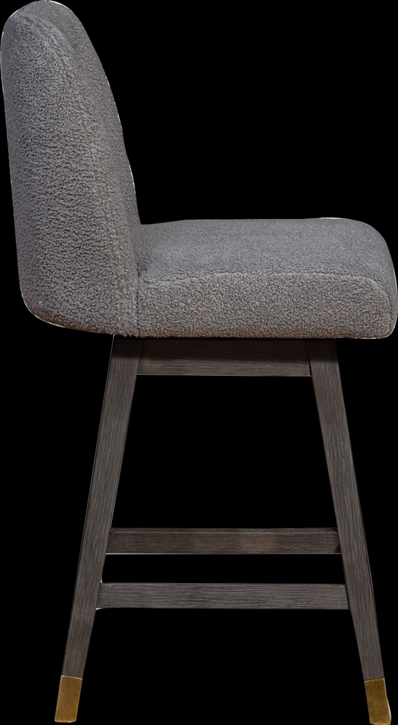 Fanshawe Gray Swivel Counter Stool - Thumbnail - Image 5