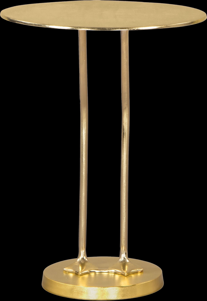 Fantail Gold End Table - Thumbnail - Image 1