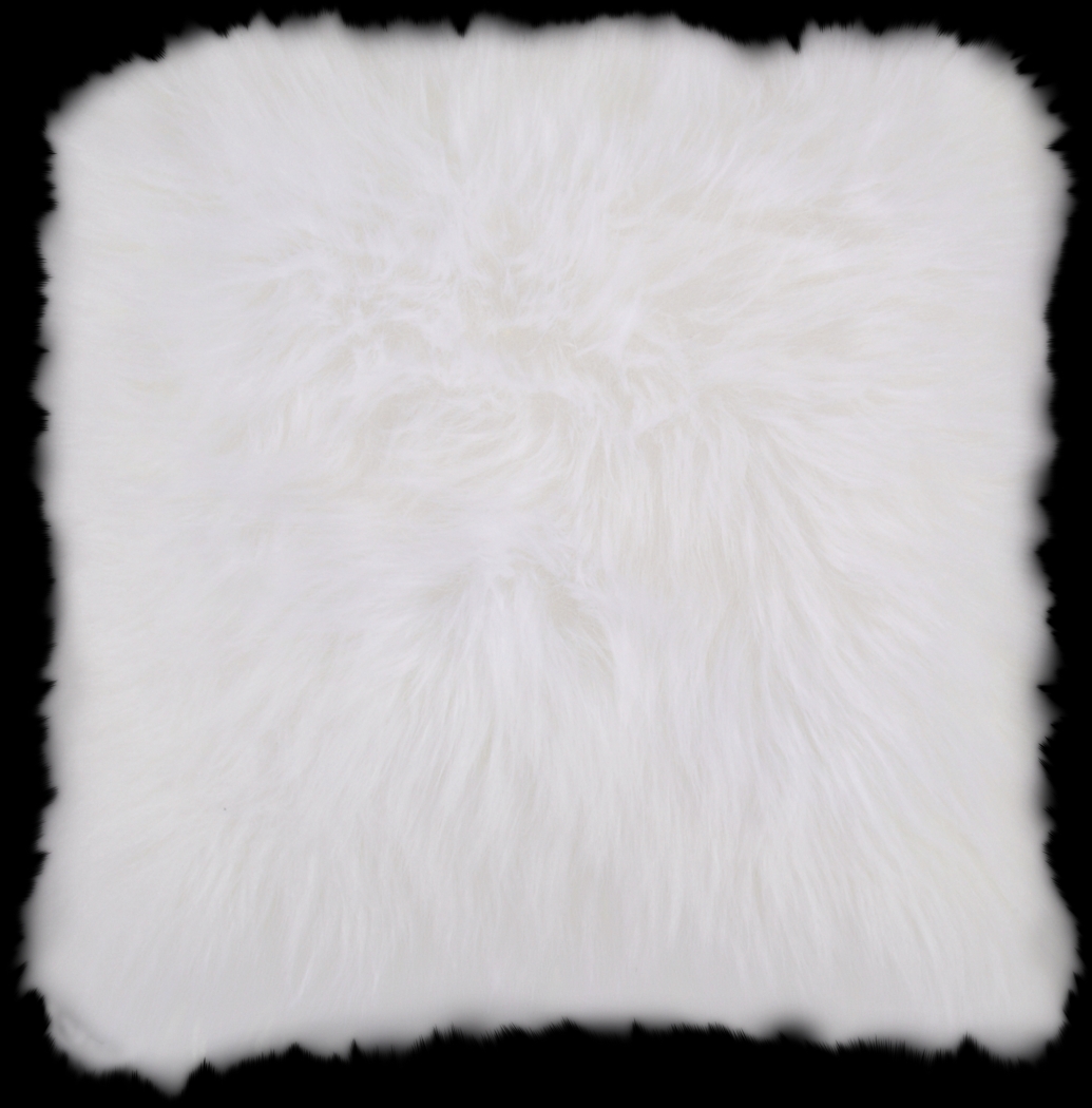 Fantastic Fluff White Accent Pillow - Thumbnail - Image 1