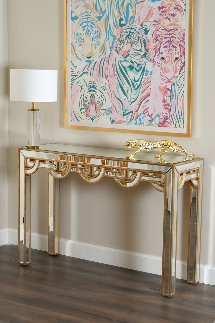 Faraa II Gold Sculpture - Thumbnail - Image 4