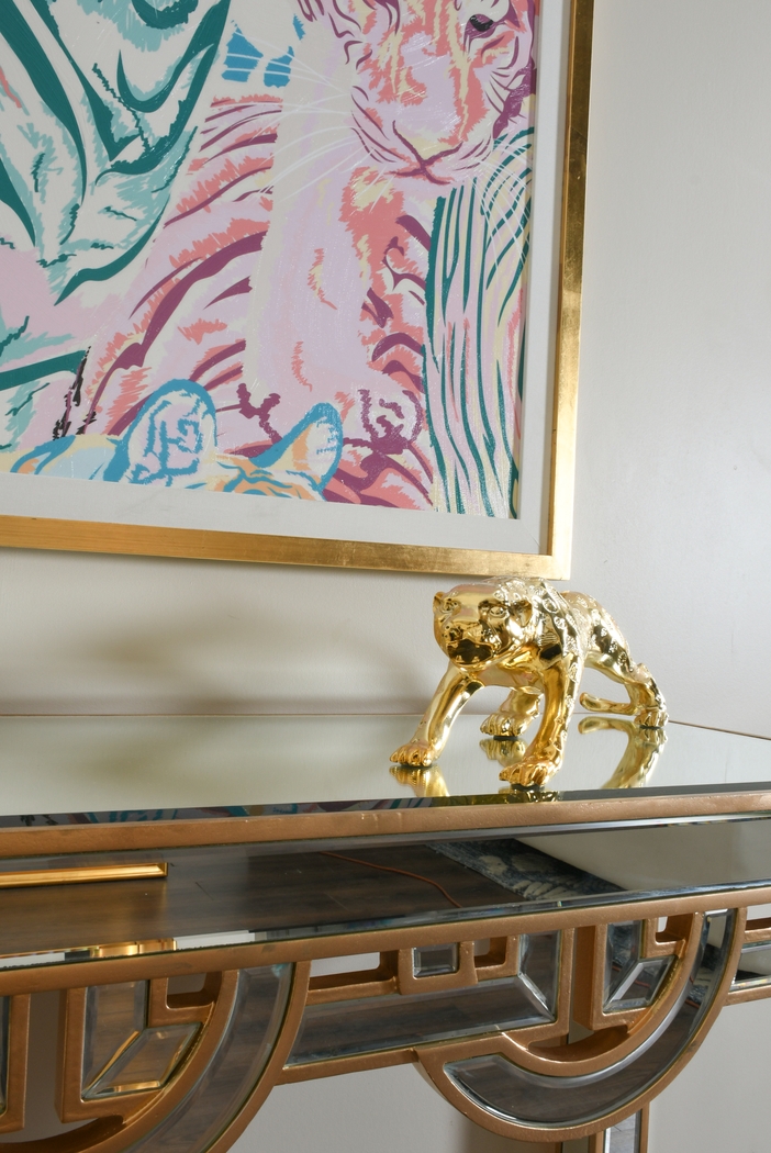 Faraa II Gold Sculpture - Thumbnail - Image 5