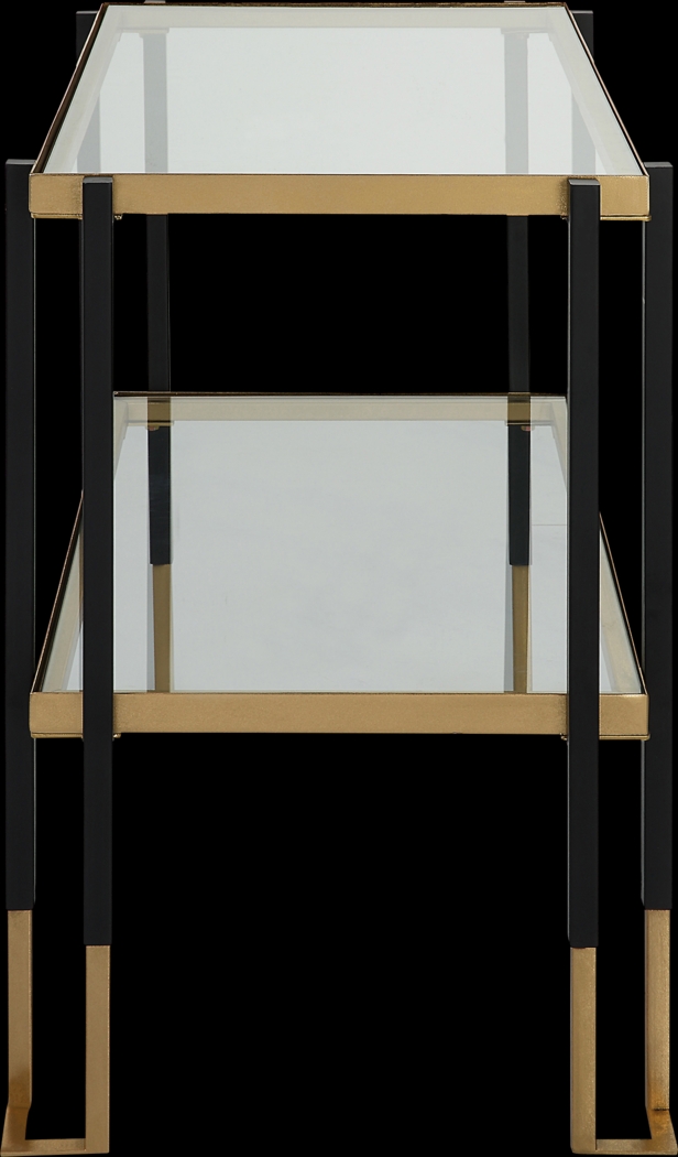 Farajen Gold Accent Table - Thumbnail - Image 3