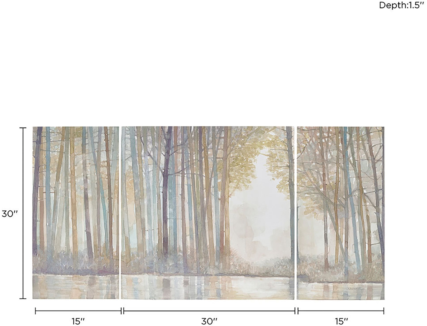 Farallones Multi Artwork, Set of 3 - Thumbnail - Image 7