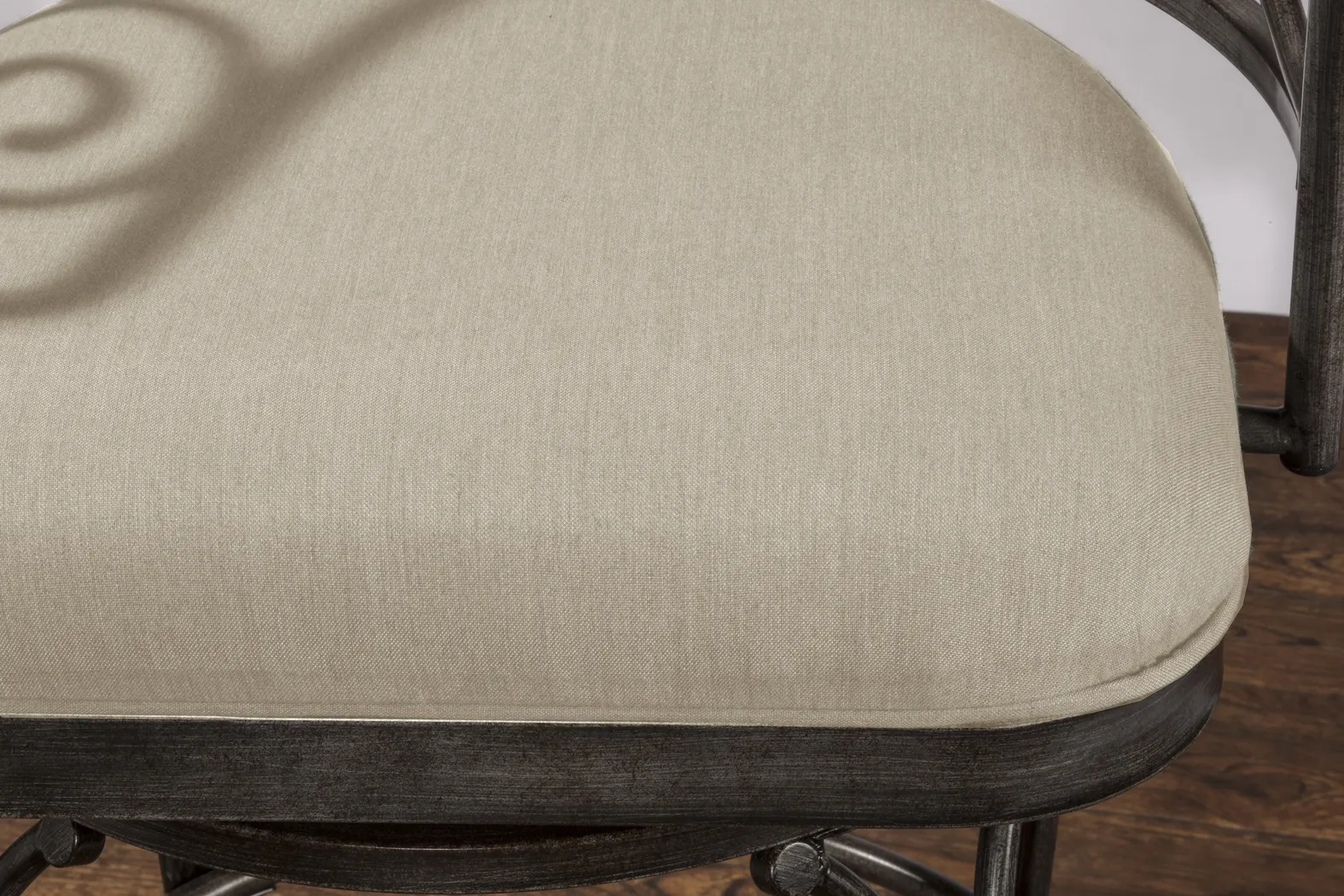 Faren Pewter Swivel Counter Height Stool - Thumbnail - Image 3