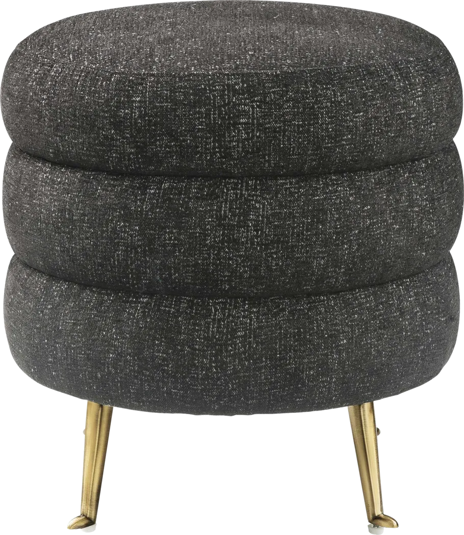 Farfalle Black Ottoman - Thumbnail - Image 2