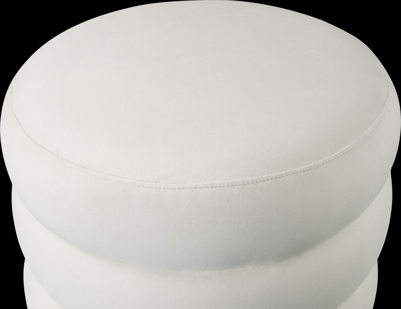 Farfalle Cream Ottoman - Thumbnail - Image 3