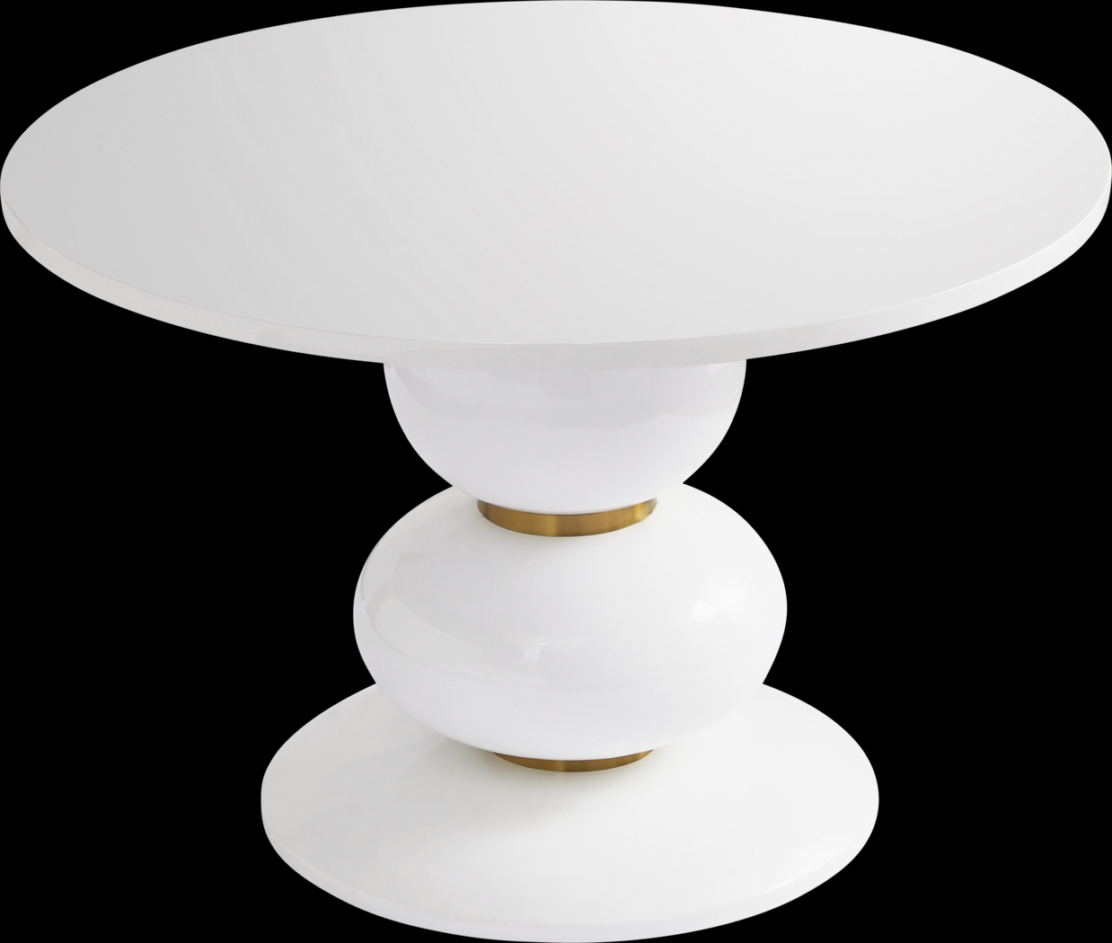 Fargreen White 47.5 in. Dining Table - Thumbnail - Image 3