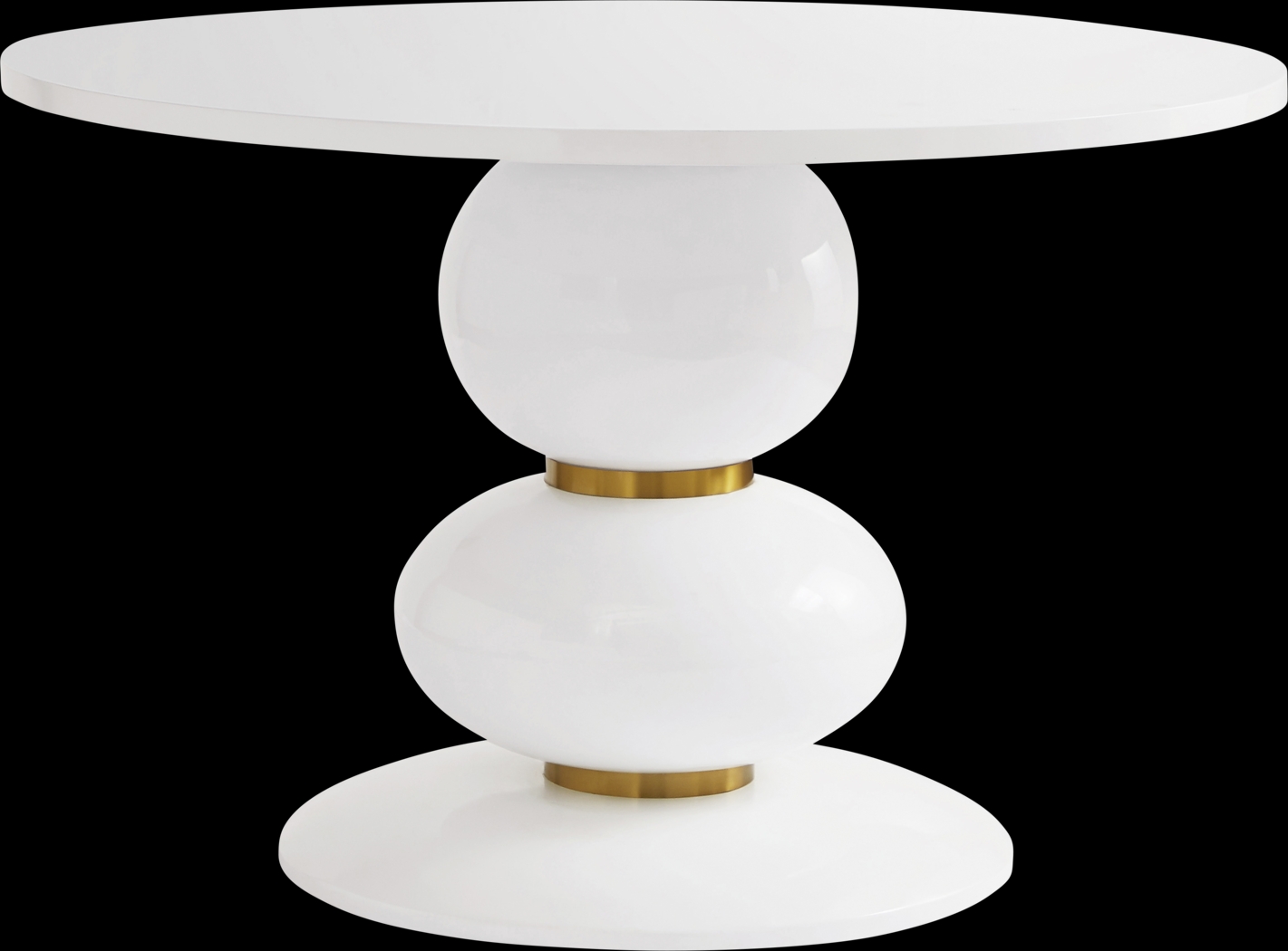 Fargreen White 47.5 in. Dining Table - Thumbnail - Image 1