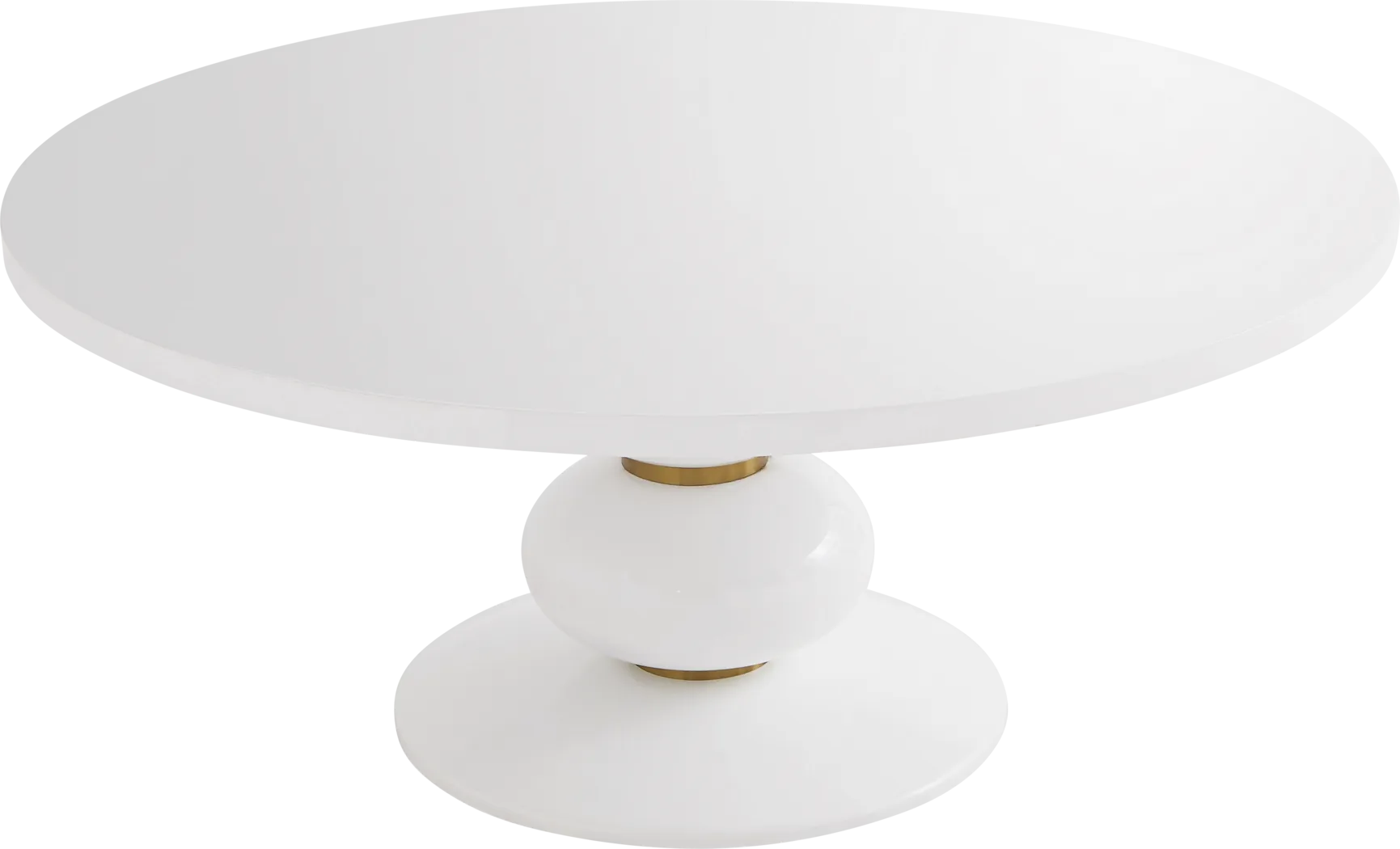 Fargreen White 72 in. Dining Table - Thumbnail - Image 3