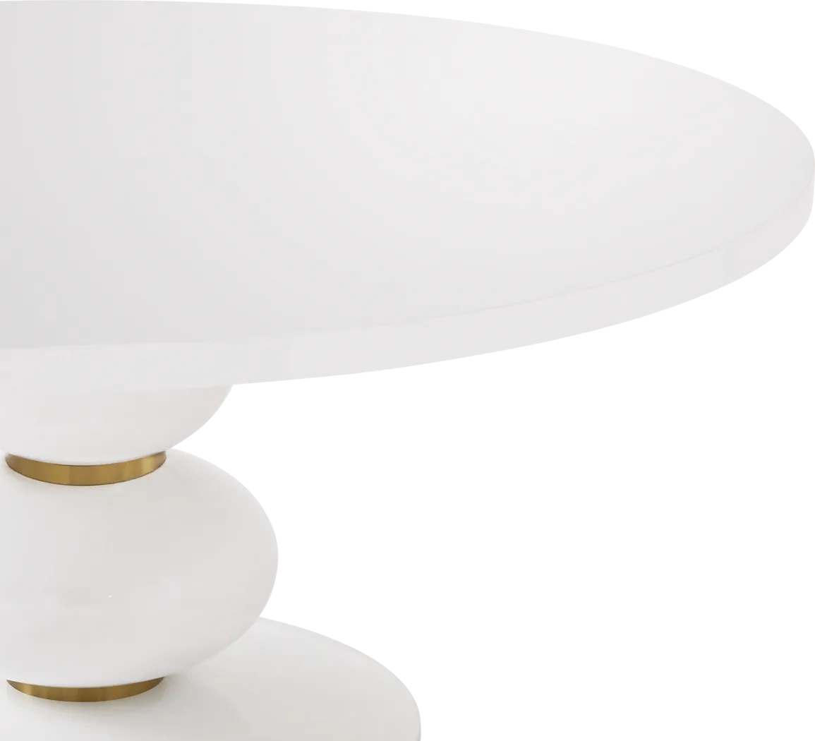 Fargreen White 72 in. Dining Table - Thumbnail - Image 4