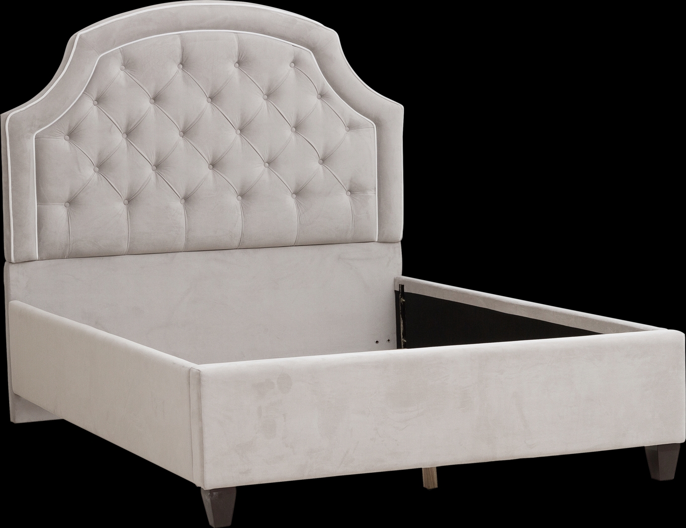 Farhills Gray Queen Upholstered Headboard - Thumbnail - Image 3