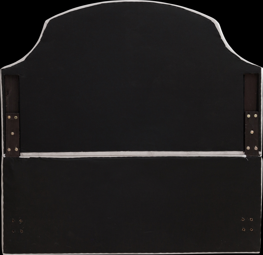 Farhills Gray Queen Upholstered Headboard - Thumbnail - Image 4