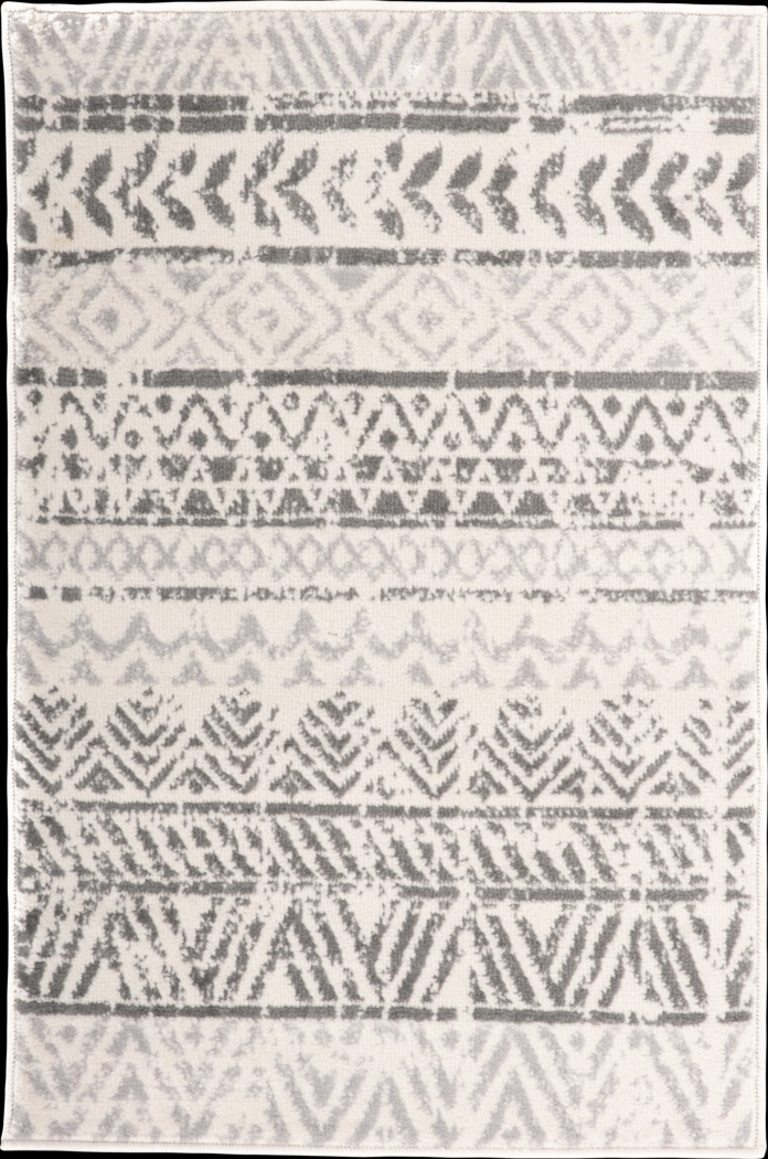 Farid Gray 2' x 3' Rug - Thumbnail - Image 1