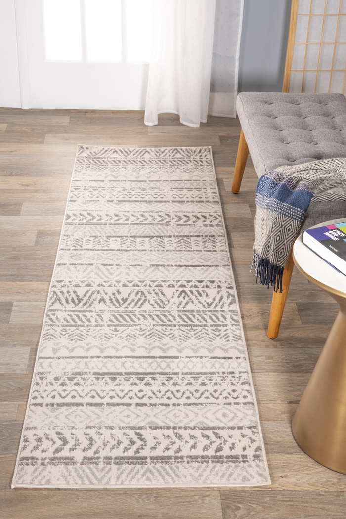 Farid Gray 2' x 7' Runner Rug - Thumbnail - Image 4