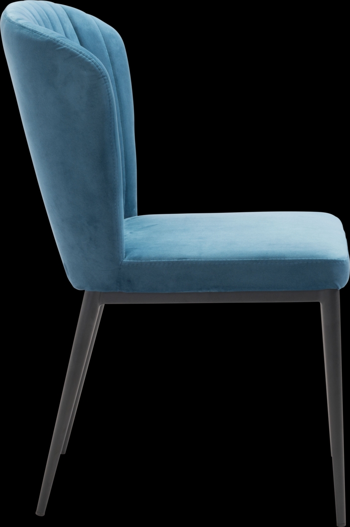 Farlook Blue Side Chair, Set of 2 - Thumbnail - Image 3