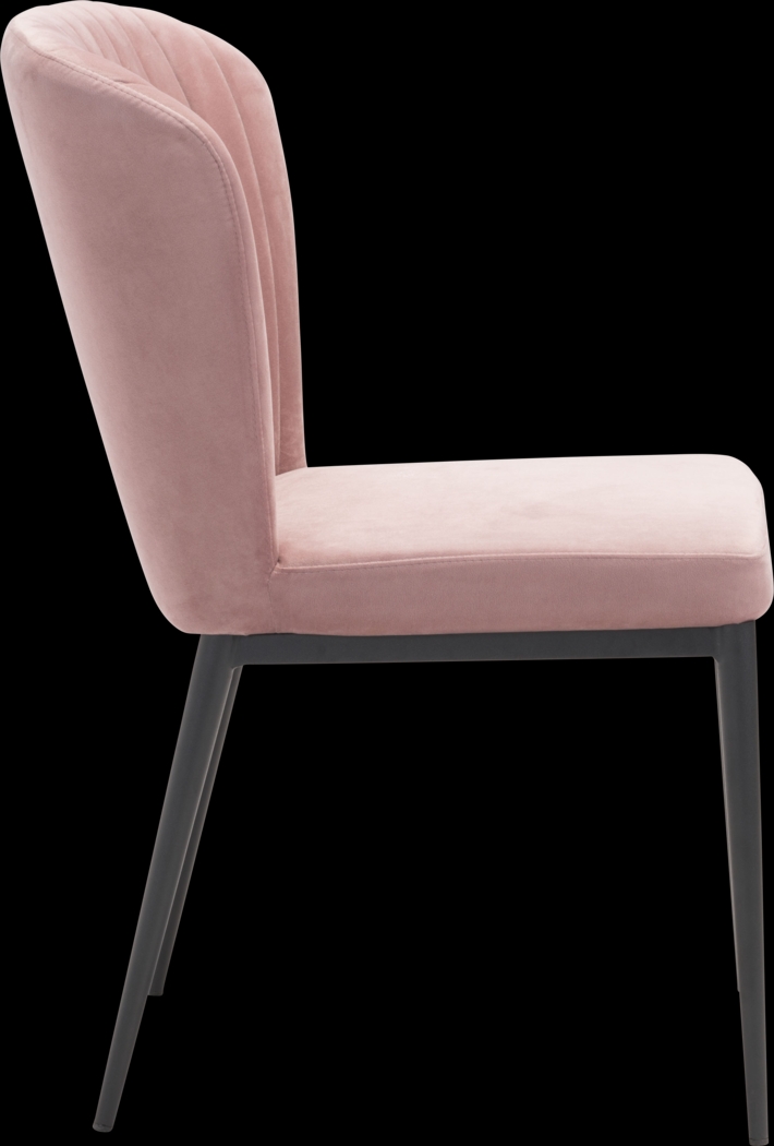 Farlook Pink Side Chair, Set of 2 - Thumbnail - Image 3