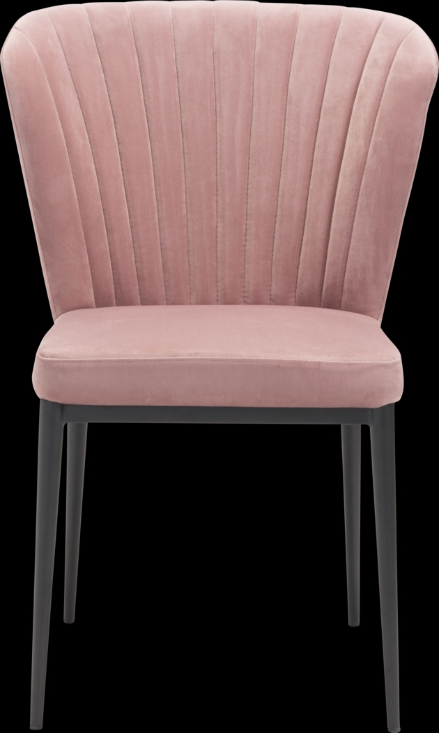 Farlook Pink Side Chair, Set of 2 - Thumbnail - Image 4