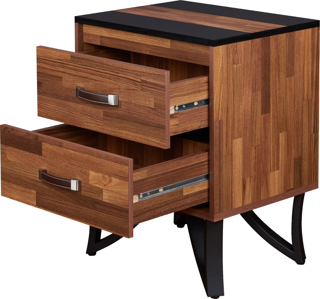 Farmstone Brown End Table - Thumbnail - Image 3