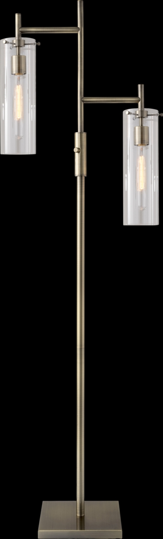 Farnam Brass Floor Lamp - Thumbnail - Image 1