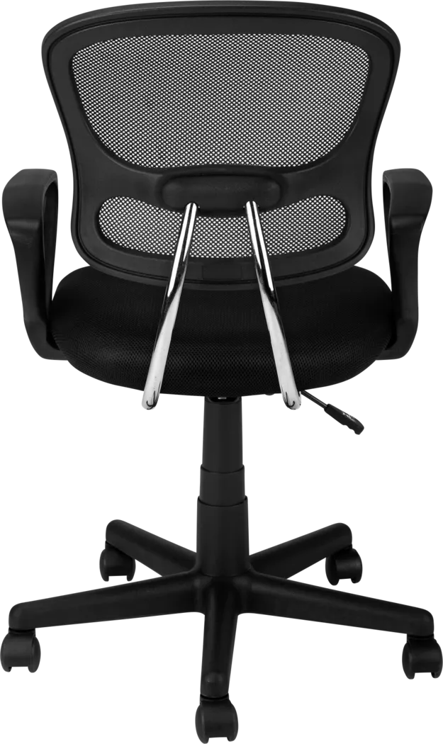 Farnrock Black Desk Chair - Thumbnail - Image 9