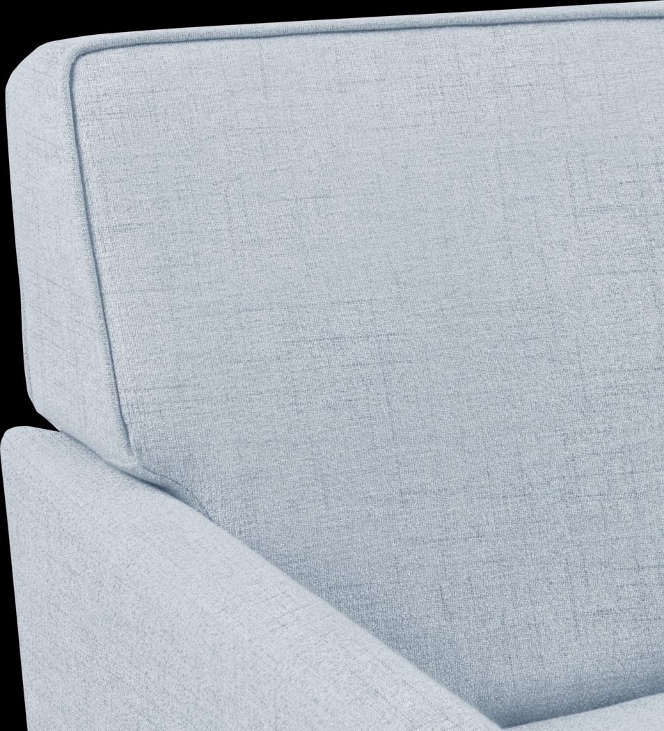 Farnswood Light Blue Accent Chair - Thumbnail - Image 7