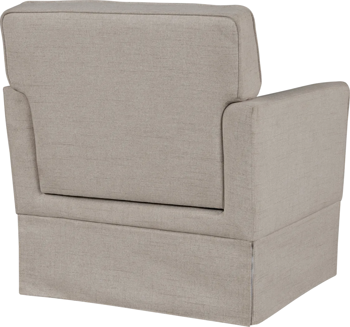 Farnswood Taupe Accent Chair - Thumbnail - Image 3