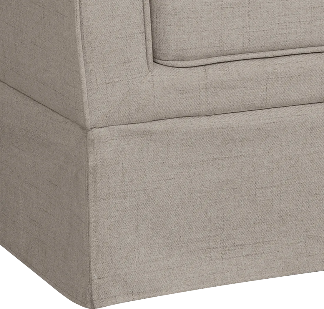Farnswood Taupe Accent Chair - Thumbnail - Image 6
