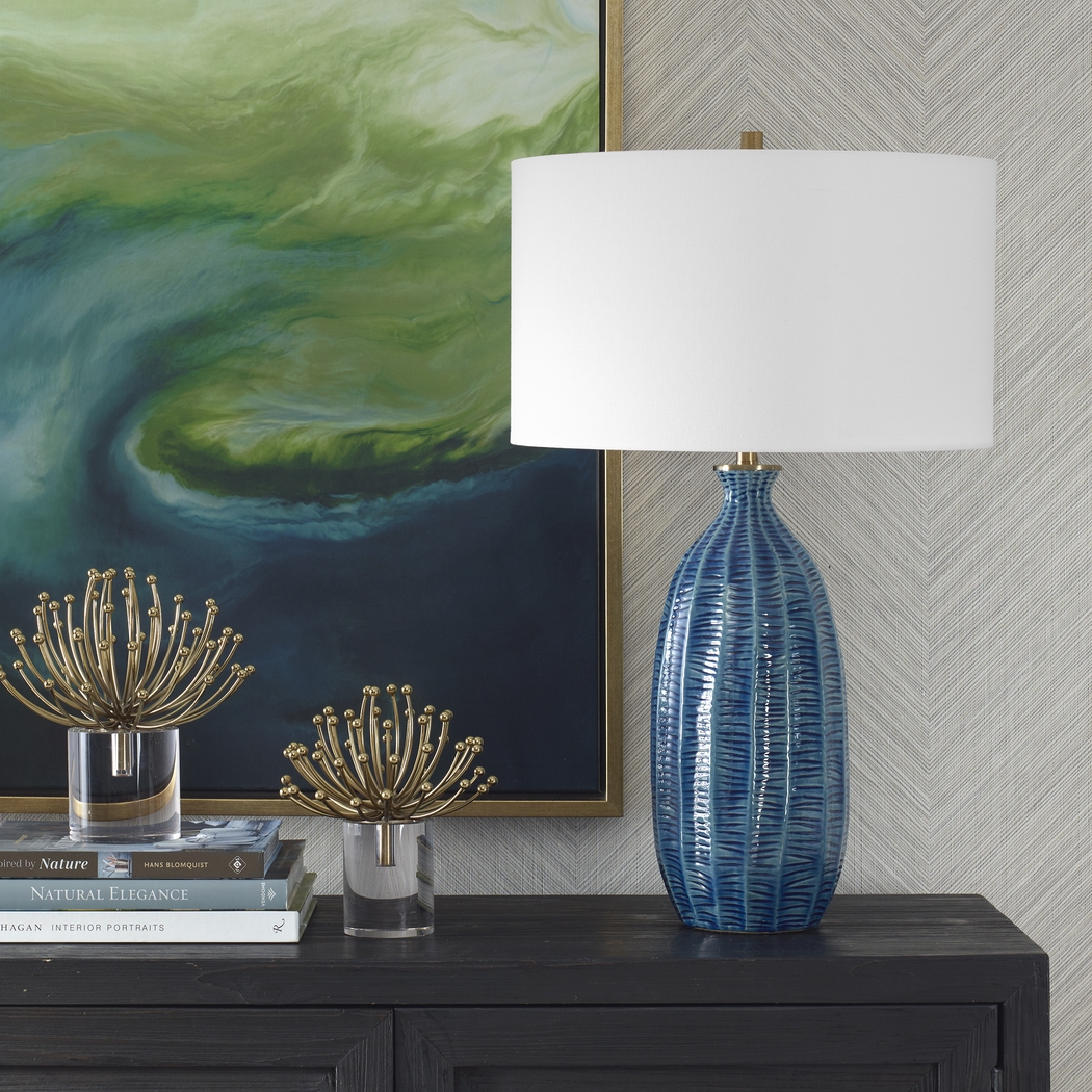 Farnsworth Edge Blue Lamp - Thumbnail - Image 2