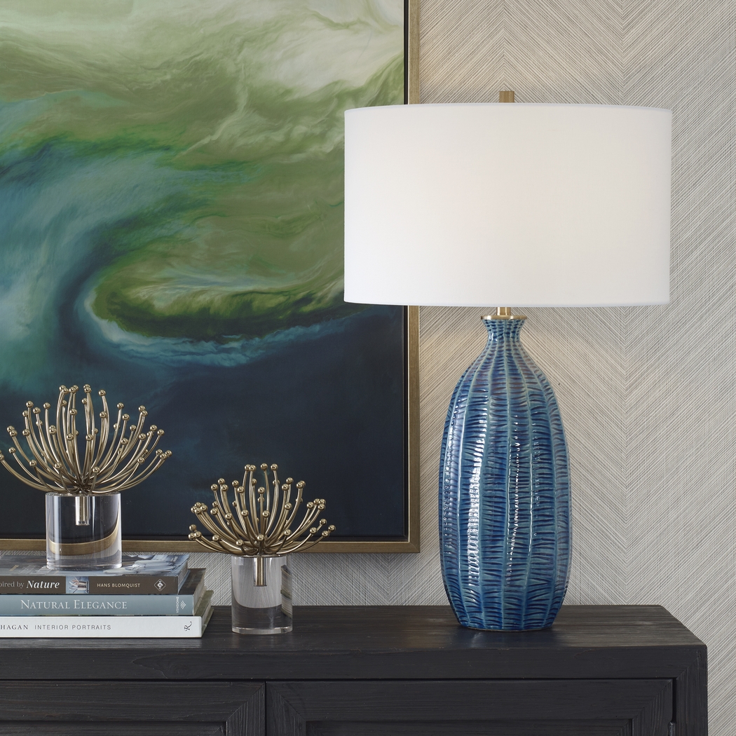 Farnsworth Edge Blue Lamp - Thumbnail - Image 3