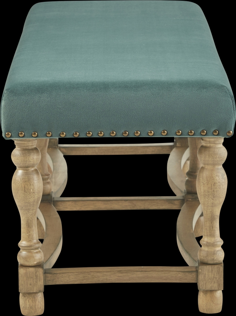 Farnsworth Green Accent Bench - Thumbnail - Image 4
