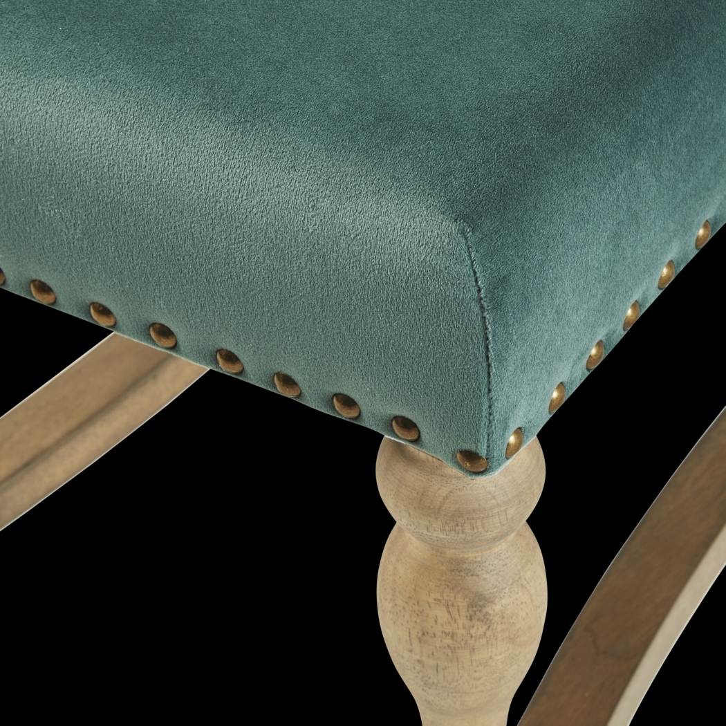 Farnsworth Green Accent Bench - Thumbnail - Image 5