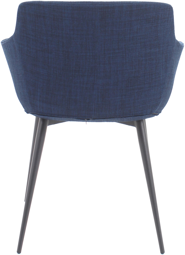 Farren Blue Arm Chair, Set of 2 - Thumbnail - Image 3