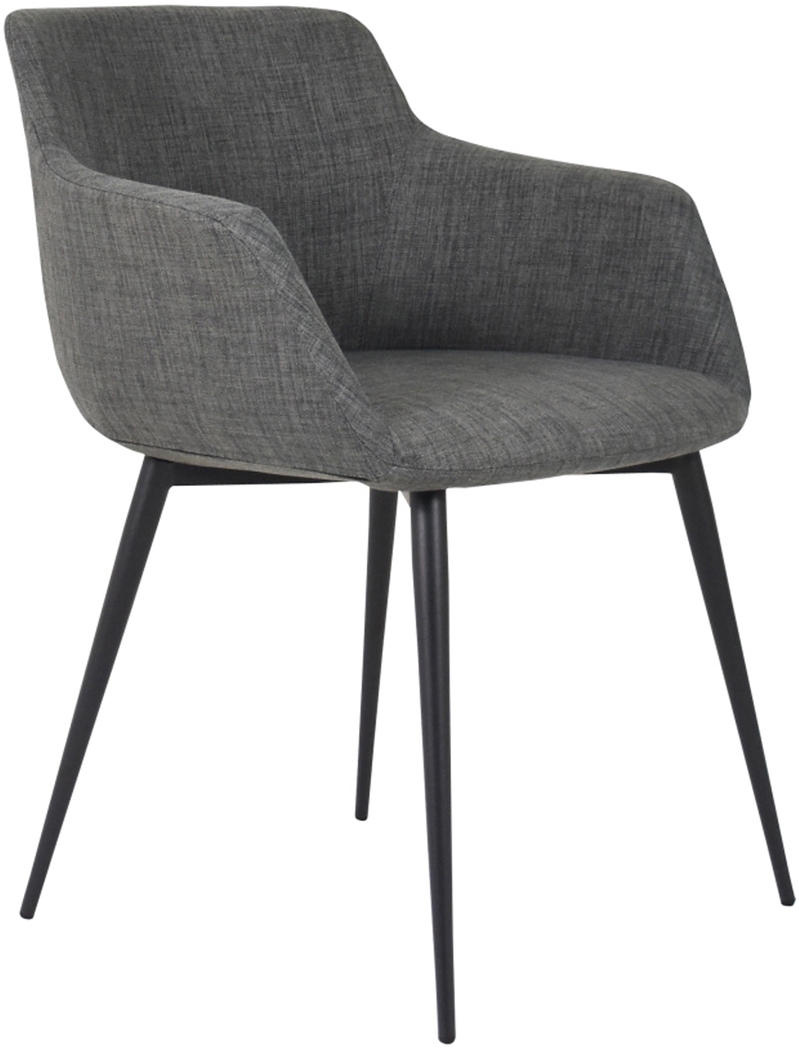 Farren Gray Arm Chair, Set of 2 - Thumbnail - Image 2