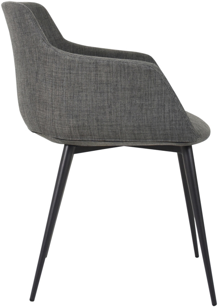 Farren Gray Arm Chair, Set of 2 - Thumbnail - Image 3