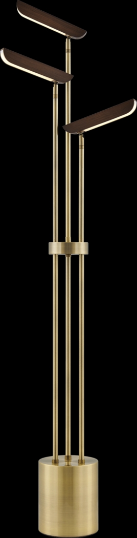 Norwalk Gate Brass Floor Lamp - Thumbnail - Image 1