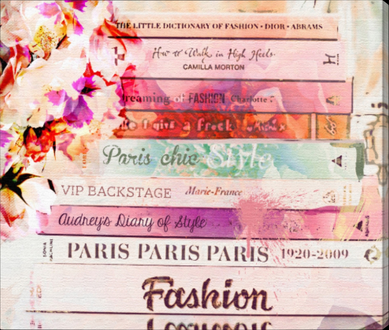 Fashion School Pink Artwork - Thumbnail - Image 1
