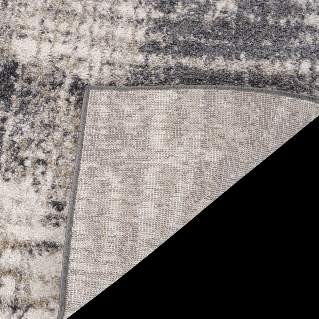 Fasil Charcoal 2'7 x 9' Runner Rug - Thumbnail - Image 4
