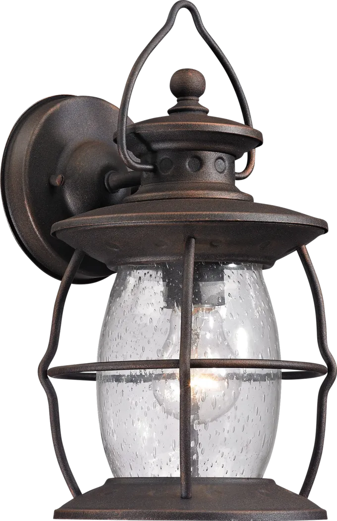 Fassit Black Outdoor Wall Sconce - Thumbnail - Image 1
