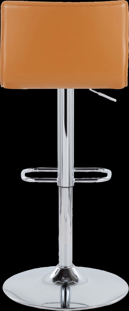 Fassitt III Camel Adjustable Swivel Barstool, Set of 2 - Thumbnail - Image 9