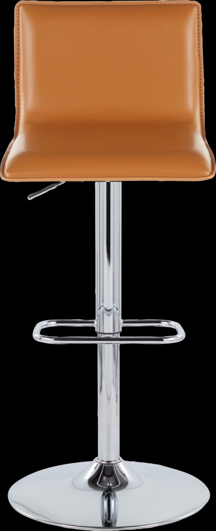 Fassitt III Camel Adjustable Swivel Barstool, Set of 2 - Thumbnail - Image 10