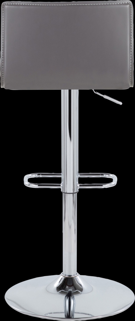 Fassitt III Gray Adjustable Swivel Barstool, Set of 2 - Thumbnail - Image 9